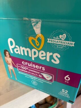 Pampers Cruisers Diapers - size 6（72diapers）